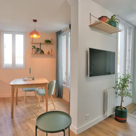 Apartament Charming Bright Studio Near The Batignolles *